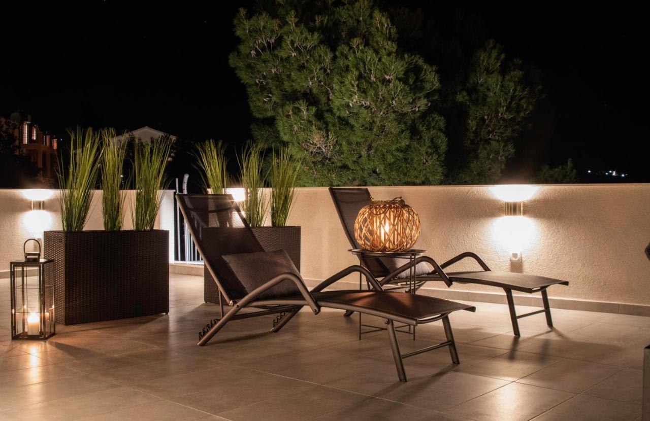 The Grande - Huge Terrace - Amazing Sea Views - Tastefully Furnished - Access To Rooftop Terrace And Gym - Hillside Apartments Rogoznica โรกอซนิซา ภายนอก รูปภาพ