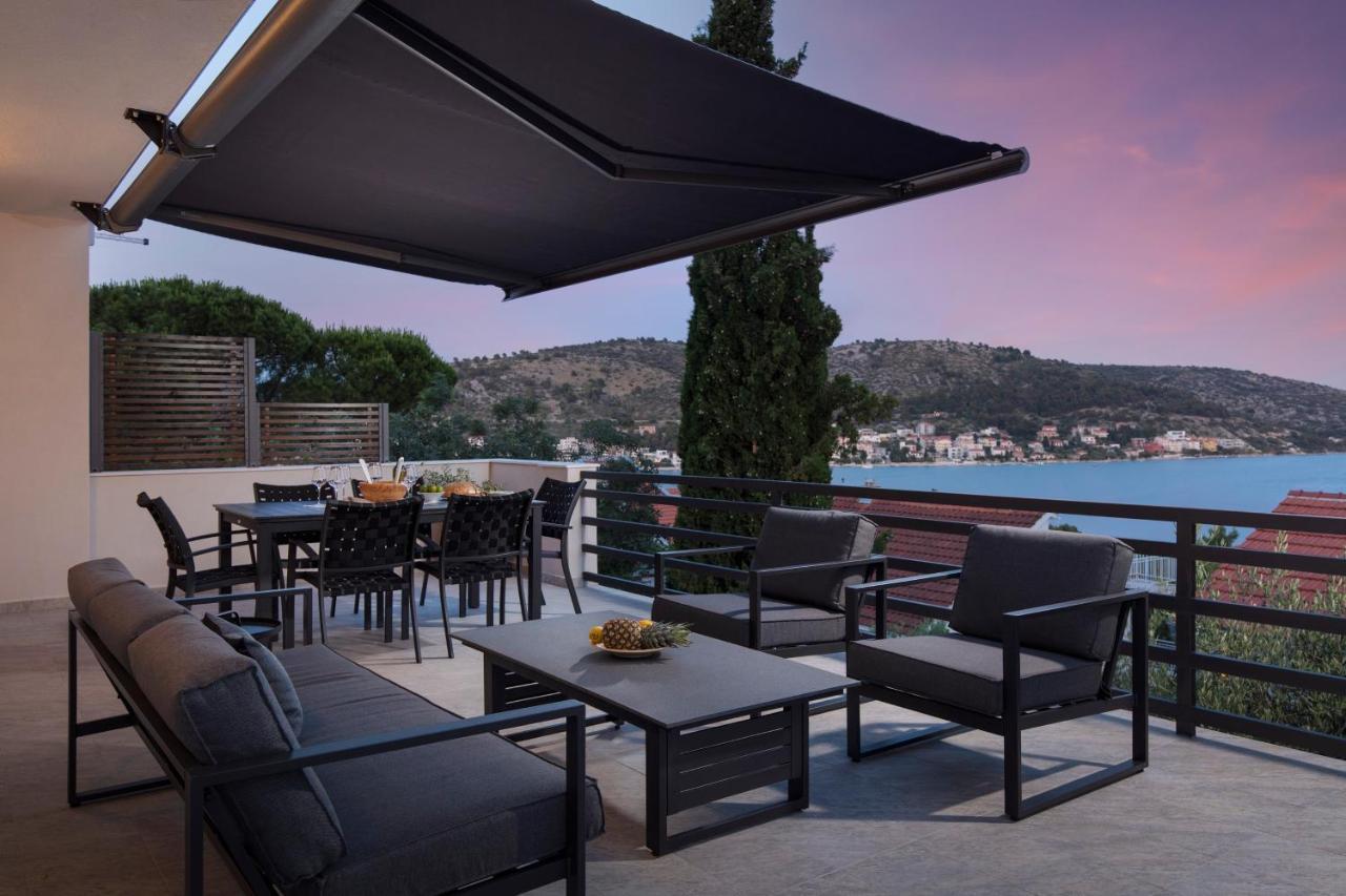 The Grande - Huge Terrace - Amazing Sea Views - Tastefully Furnished - Access To Rooftop Terrace And Gym - Hillside Apartments Rogoznica โรกอซนิซา ภายนอก รูปภาพ
